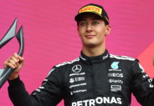 Расселл: Я очень обрадовался, когда увидел клетчатый флаг George Russell