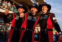 Кевин Эстре принёс Porsche первую победу в сезоне Porsche Penske Motorsport, Matt Campell, Laurens Vanthoor, Kevin Estre