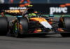 Мехико-2025: Норрис лидирует в субботней тренировке Lando Norris
