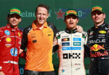 Мехико-2025: Ландо Норрис возглавил чемпионат после триумфа в гонке Charles Leclerc, Andrew Jarvis, Lando Norris, Max Verstappen