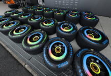 Хаджар показал лучшее время в первый день тестов Pirelli Pirelli tyres