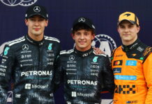 Япония-2026: Антонелли завоевал второй подряд поул George Russell, Andrea Kimi Antonelli, Oscar Piastri