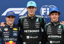 Австралия-2026: Джордж Расселл начал сезон с уверенного поула Isack Hadjar, George Russell, Andrea Kimi Antonelli