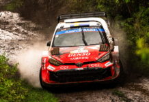 Сольберг вырвался в лидеры на дождливом старте Ралли Сафари в Кении Oliver Solberg