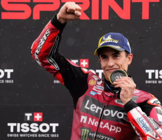 Марк Маркес выиграл хаотичный спринт в Хересе несмотря на падение Marc Marquez