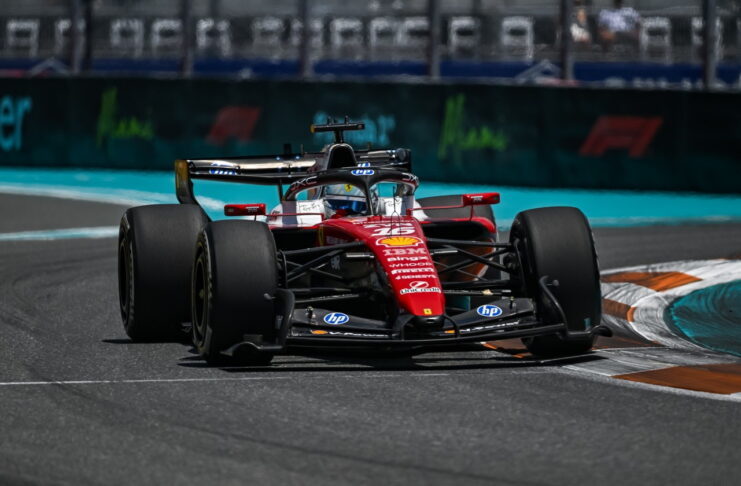 Майами-2026: Шарль Леклер лидирует в единственной тренировке Charles Leclerc