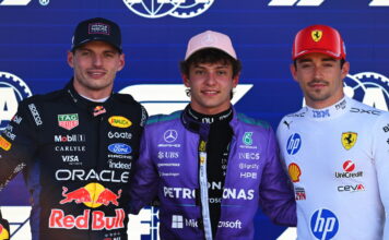 Майами-2026: Кими Антонелли завоевал третий подряд поул Max Verstappen, Andrea Kimi Antonelli, Charles Leclerc