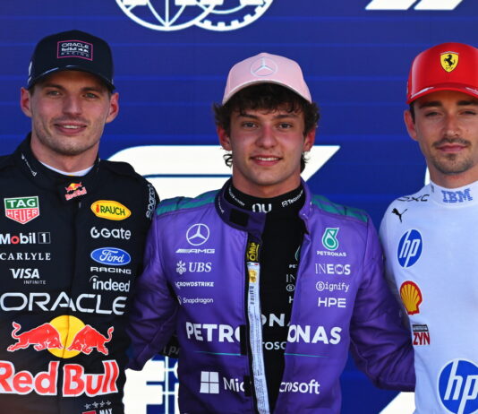Майами-2026: Кими Антонелли завоевал третий подряд поул Max Verstappen, Andrea Kimi Antonelli, Charles Leclerc