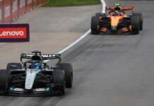 Палмер: Соперники постепенно догоняют Mercedes George Russell, Lando Norris