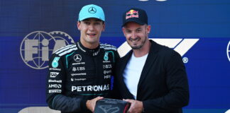 Расселл: Я сбросил скорость перед тем поворотом George Russell, Dominik Paris