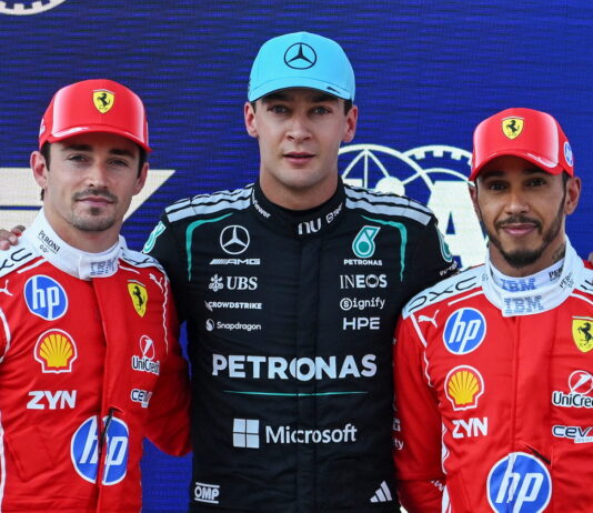 Австрия-2026: Расселл опередил Леклера, а Ферстаппен разбил машину Charles Leclerc, George Russell, Lewis Hamilton
