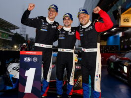 Экипаж BMW выиграл напряжённую гонку, обойдя Ferrari и Cadillac #15 BMW M Hybrid V8, Raffaele Marciello, Dries Vanthoor, Kevin Magnussen