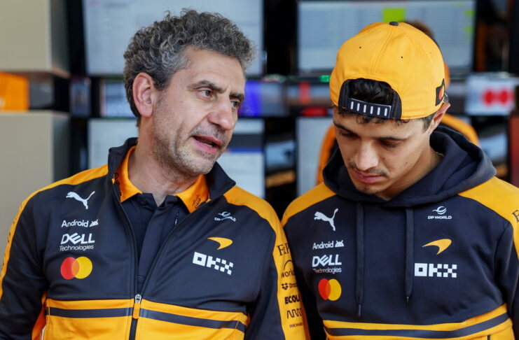 Андреа Стелла: Мы возвращаемся в борьбу Andrea Stella, Lando Norris
