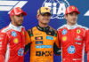 Венгрия-2026: Первый поул Норриса в сезоне и множество инцидентов Lewis Hamilton, Lando Norris, Charles Leclerc