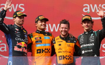 Венгрия-2026: Норрис одержал первую победу в сезоне Max Verstappen, Lando Norris, Andrea Kimi Antonelli
