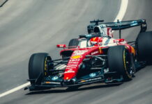 Ferrari представила круг по трассе в Мадриде Charles Leclerc