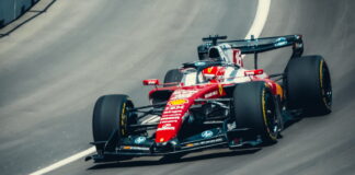 Ferrari представила круг по трассе в Мадриде Charles Leclerc