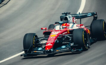 Ferrari представила круг по трассе в Мадриде Charles Leclerc