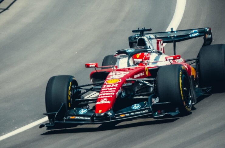 Ferrari представила круг по трассе в Мадриде Charles Leclerc