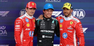 Великобритания-2026: Антонелли опередил гонщиков Ferrari Charles Leclerc, Andrea Kimi Antonelli, Lewis Hamilton