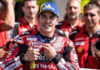 Марк Маркес возглавил тройной подиум Ducati с новым рекордом трассы Marc Marquez
