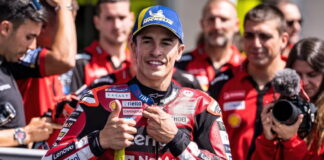 Марк Маркес возглавил тройной подиум Ducati с новым рекордом трассы Marc Marquez