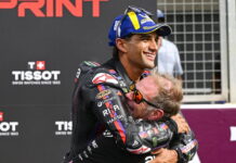 Мартин возглавил тройной подиум Aprilia в спринте и укрепил лидерство Jorge Martin