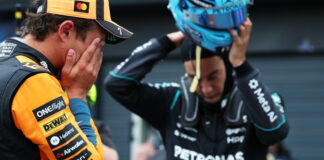Расселл: Я думал, скорости хватит, чтобы бороться за поул Lando Norris, George Russell