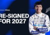 Алекс Элбон останется в Williams в 2027 году Alexander Albon