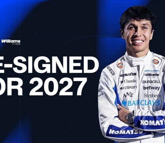 Алекс Элбон останется в Williams в 2027 году Alexander Albon