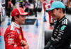 Леклер: Я не ожидал, что отыграю позицию ближе к финишу Charles Leclerc, George Russell