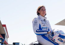Джейми Чэдвик провела тесты за рулём Williams FW47 Jamie Chadwick