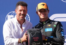 Норрис: Это был один из лучших кругов в моей карьере! Diego Simeone, Lando Norris