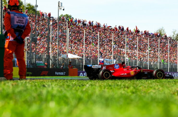 Леклер: Сразу после удара я плохо видел правым глазом Charles Leclerc