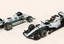 Williams FW48 выкрасили в цвета машины 1981 года Williams