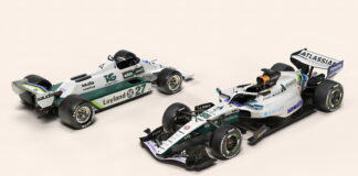 Williams FW48 выкрасили в цвета машины 1981 года Williams