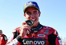 Маркес на Ducati вновь оказался сильнее Бедзекки в субботней гонке Marc Marquez