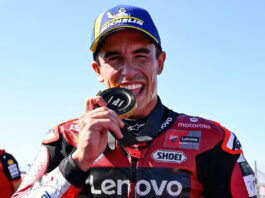 Маркес на Ducati вновь оказался сильнее Бедзекки в субботней гонке Marc Marquez