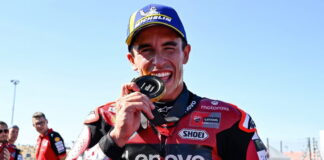 Маркес на Ducati вновь оказался сильнее Бедзекки в субботней гонке Marc Marquez