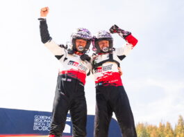 Оливер Сольберг одержал победу на фоне исторического достижения Toyota Elliott Edmondson, Oliver Solberg