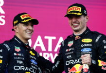 Макс Ферстаппен: Я был близок к Джорджу, но недостаточно Isack Hadjar, Max Verstappen