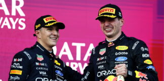 Макс Ферстаппен: Я был близок к Джорджу, но недостаточно Isack Hadjar, Max Verstappen