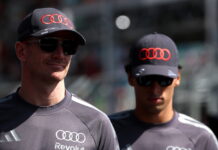 Гонщики Audi и Хаджар вызваны к стюардам Nico Hulkenberg, Gabriel Bortoleto
