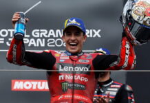 Маркес выиграл гонку и вплотную подобрался к Мартину в общем зачёте Marc Marquez
