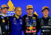 Сингапур-2026: Макс Ферстаппен доминировал от старта до финиша Charles Leclerc, Gianpiero Lambiase, Max Verstappen, Andrea Kimi Antonelli